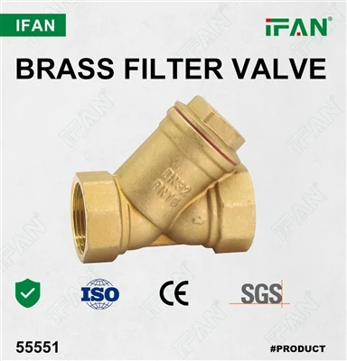 IFAN VALV TAL-FILTER BRASS